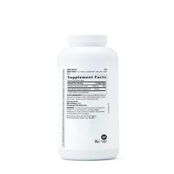 Etiqueta GNC Vitamina C 1000 mg