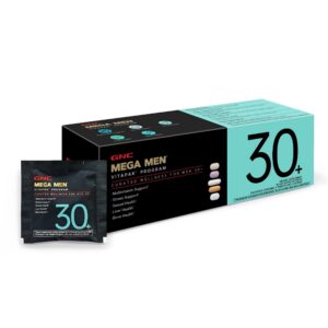 Frontal del envase del Vitapak GNC