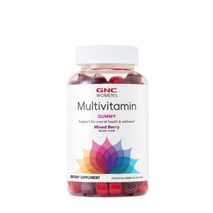 Version 1.0.0 Frasco frontal de GNC Women's Multivitamin Gummy