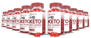 Go 90 Keto ACV gummies gomitas vinagre sidra manzana sabor granada