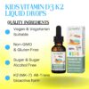 Etiqueta frontal Go Healthy Kids multivitaminico