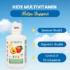 Go Healthy Kids multivitamínico líquido sabor durazno-mango