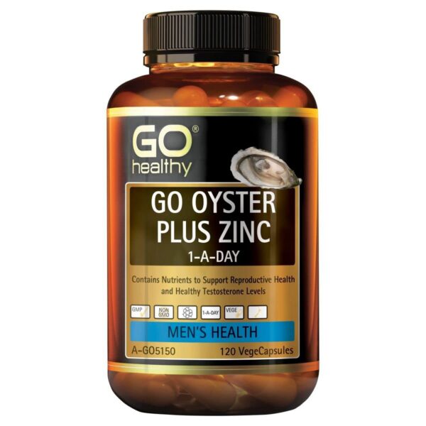 Frasco GO Healthy Oyster Plus Zinc 1-A-Día