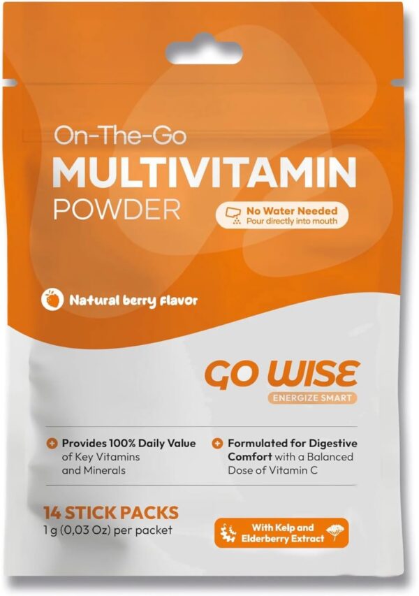 Etiqueta Go Wise On The Go Multivitamin Powder
