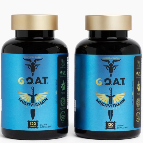 Version 1.0.0 Frente del envase Goat Men & Women Multivitamins Pack de 2