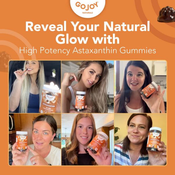 Gomitas Astaxantina GOJOY NATURALS - etiqueta