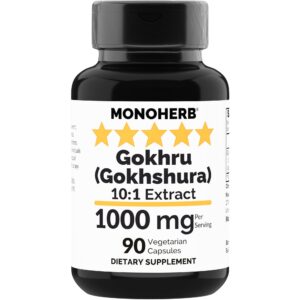 Version 1.0.0 Gokhru extracto 1000 mg cápsulas frasco