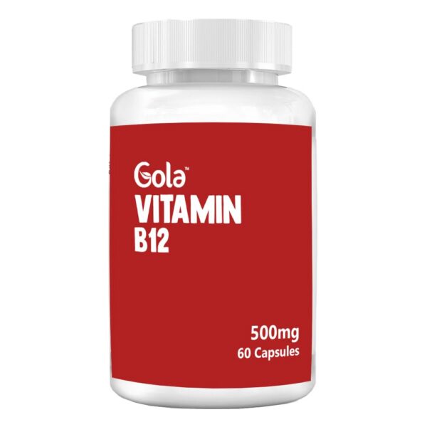 Vitamina B12 en cápsulas de GOLA FOODS