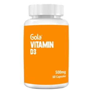 GOLA FOODS Vitamina D3 cápsulas