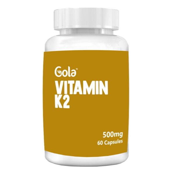 Frente de envase Gola Vitamina K2-500 mg