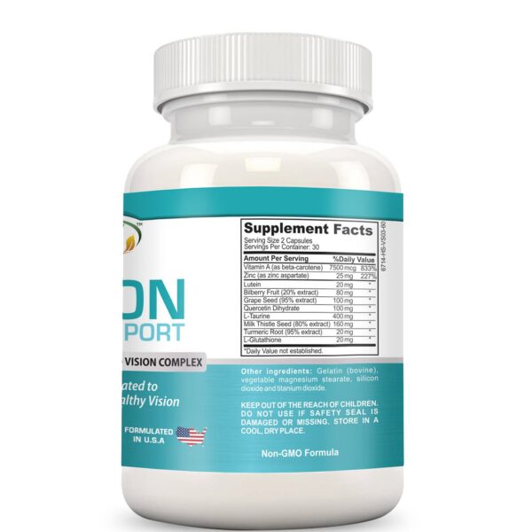 Etiqueta frontal de Gold Banner Vision Complex