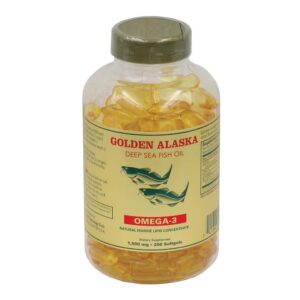 Golden Alaska Deep Sea Fish Oil cápsulas blandas Omega-3