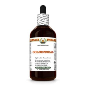 Goldenseal extracto líquido orgánico libre de alcohol 118 ml