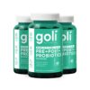 Version 1.0.0 Frasco de gomitas suplementarias Goli Pre+Post+Probióticos 180 cuentas