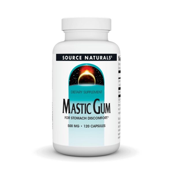 Goma de mastíc para salud digestiva 120 tabletas