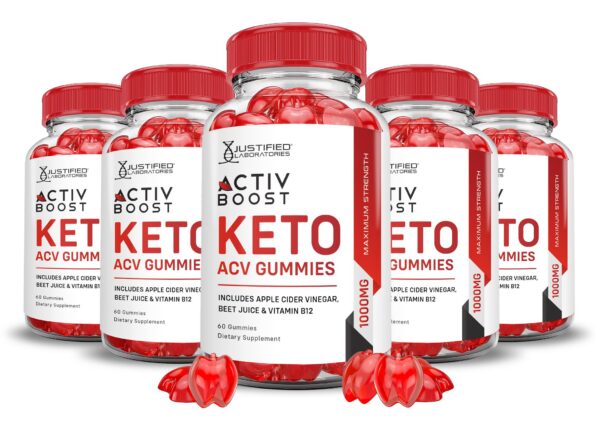Version 1.0.0 Gomas Activboost Keto ACV 1000mg paquete 5 x 60 veganas sin gluten