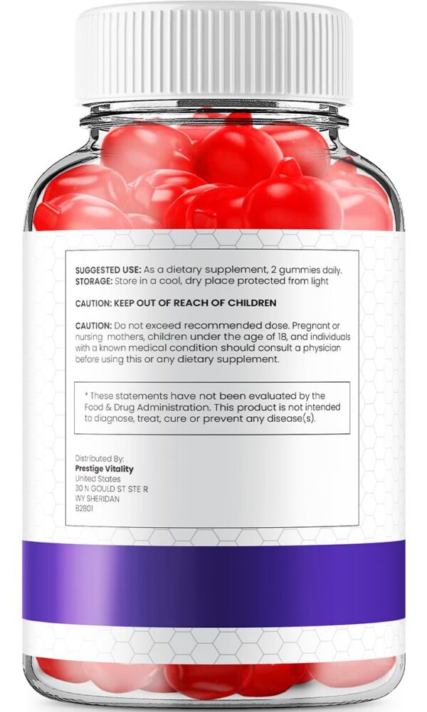 Etiqueta del producto Belly Blast Keto ACV