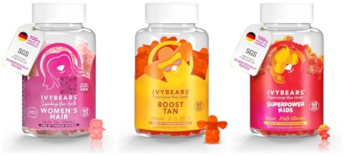 Gomas IvyBears de resplandor y bienestar