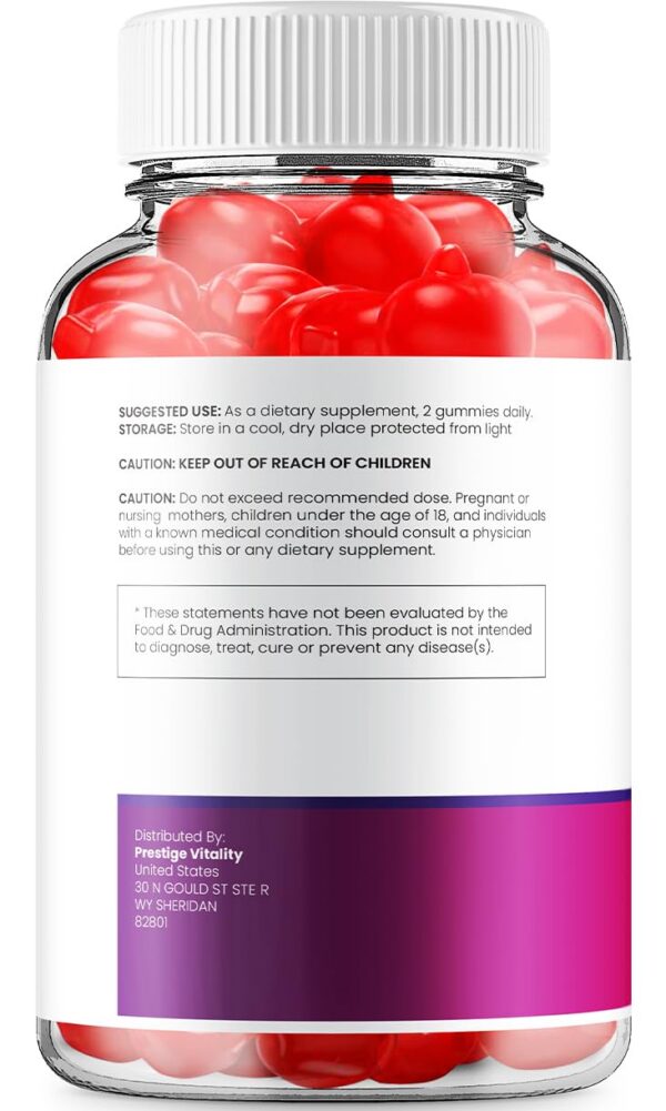 Gomas Keto Metabolix con vinagre de sidra manzana