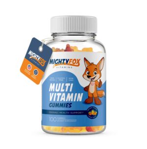 Gomas multivitamínicas veganas para niños Mighty Fox Vitamins