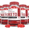 Gomas Trim Tummy Keto ACV paquete 5 botellas saludables keto