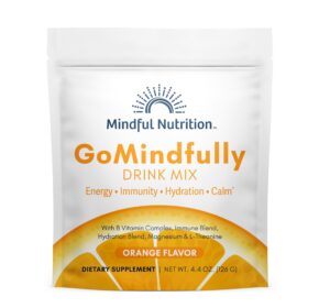 GoMindfully polvo de magnesio naranja en sobre