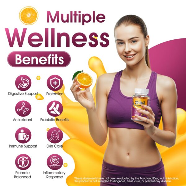 Gominolas para apoyo digestivo y equilibrio de flora intestinal