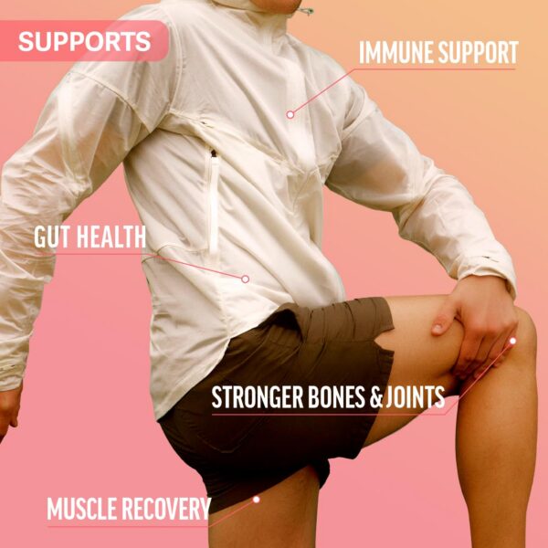 Gominolas de Calostro Zest en mano