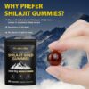 Gominolas para energía fuerza y resistencia Shilajit