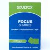 Gominolas para enfoque mental y energía Soultox Focus