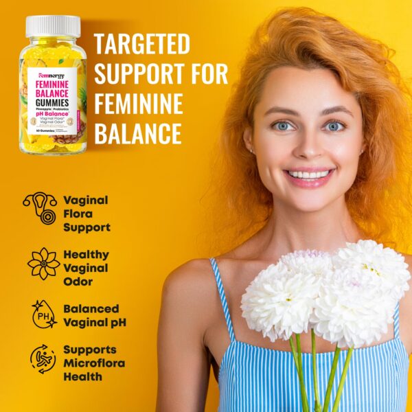 Version 1.0.0 Gominolas Femnergy para equilibrio pH y flora vaginal