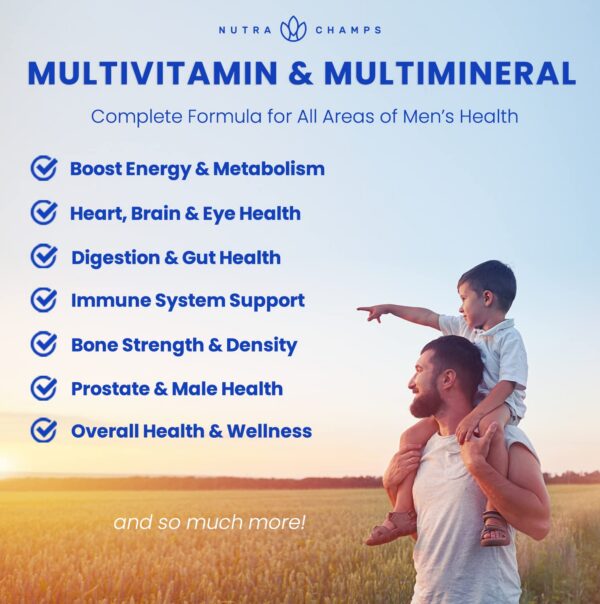 Gominolas gomosas NutraChamps multivitaminas para hombres sabor berries