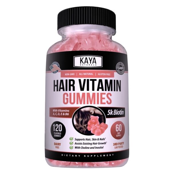 Version 1.0.0 Gominolas Kaya Naturals biotina 5000mcg sabor arándano