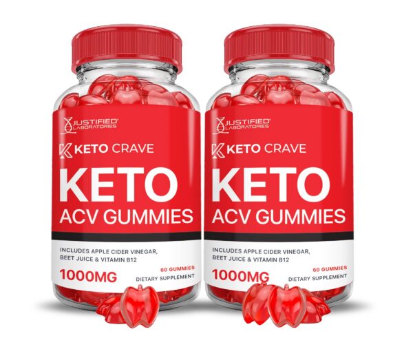 Gominolas keto acv keto crave paquete de 120 unidades