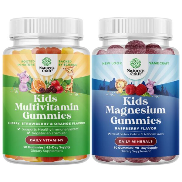 Version 1.0.0 Gominolas multivitamínicas diarias para niños Natures Craft