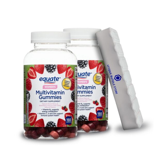 Gominolas multivitamínicas Equate mujer paquete doble 150 unidades