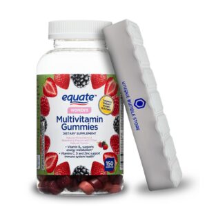 Gominolas multivitamínicas mujer Equate sabor mezcla de bayas 150 unidades