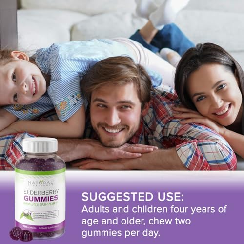 Gominolas naturales saúco y vitamina C suplemento