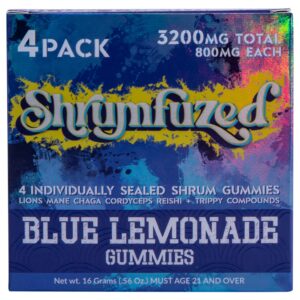 Version 1.0.0 gominolas nootrópicas shrumfuzed mezcla hongos energía memoria