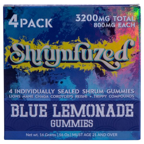 gominolas nootrópicas shrumfuzed mezcla hongos energía memoria