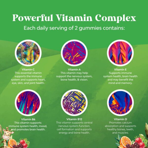 Gominolas vitamínicas para huesos y músculos niños