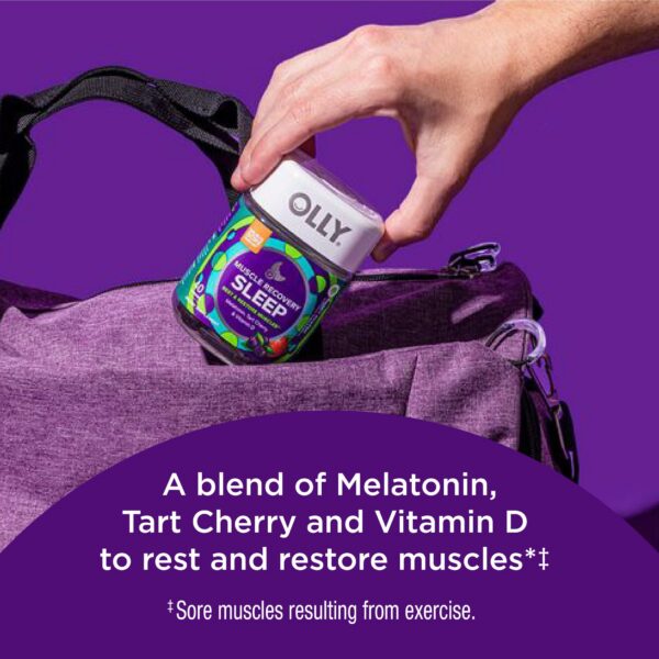 Gomitas OLLY melatonina y vitaminas para sueño y músculos