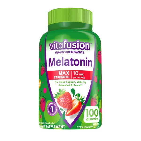 Vitafusion suplementos en gominolas para metabolismo y descanso