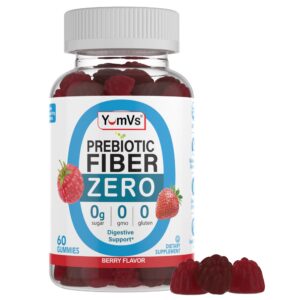 Gominolas prebióticas YumVs sabor natural a berry 60 unidades