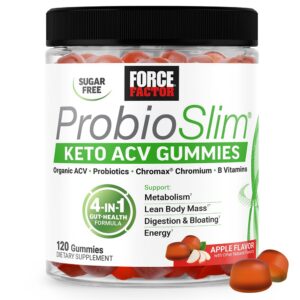 Gominolas ProbioSlim Keto ACV sabor manzana 120 unidades