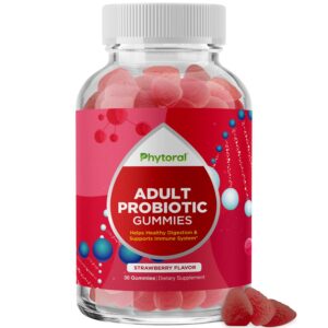 Bote de gominolas probióticas Healthy Gut para salud digestiva