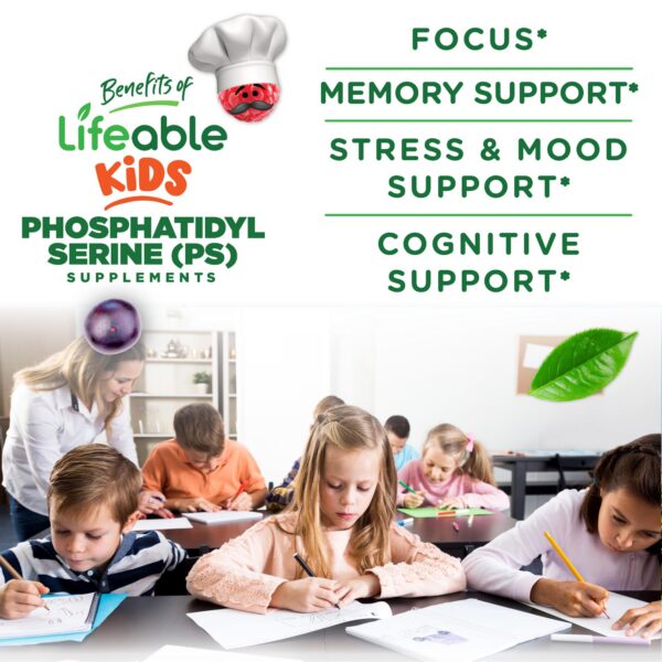 Gominolas sabor frambuesa para enfoque cerebral