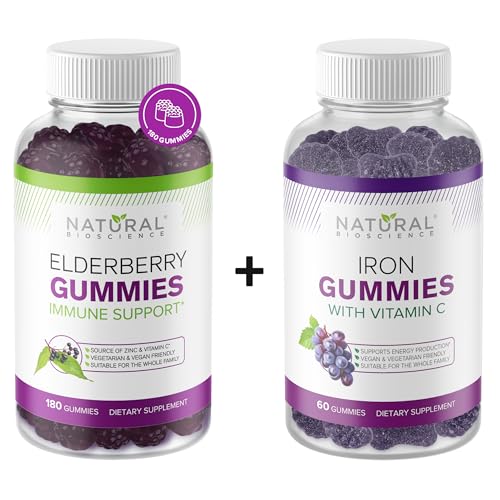 Gominolas de saúco Natural BioScience con zinc y vitamina C