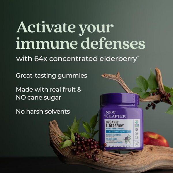 Gominolas de Saúco orgánicas New Chapter