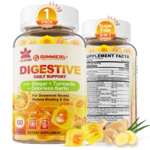 Gominolas sin azúcar LILICARE con jengibre y cúrcuma